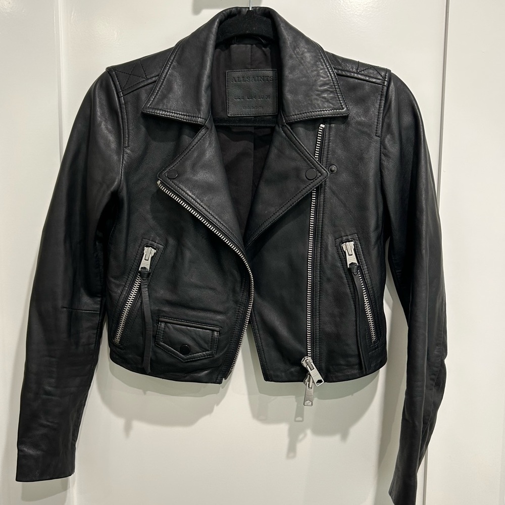 All Saints Leather Jacket